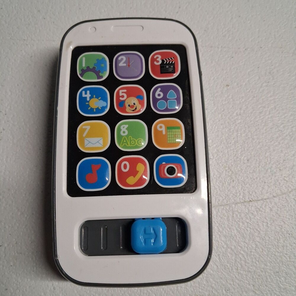 Fisher‑Price Laugh & Learn Smart Phone Toy Lights Up Plays 30+ Sounds & Songs